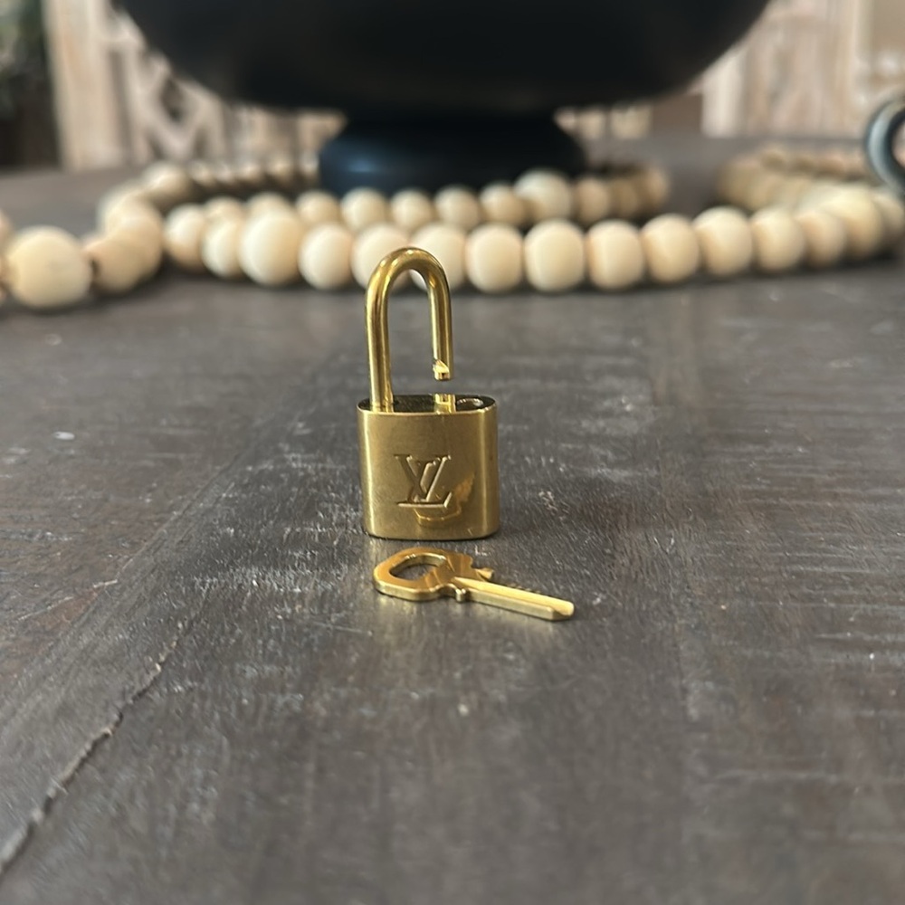 Louis Vuitton Gold Padlock